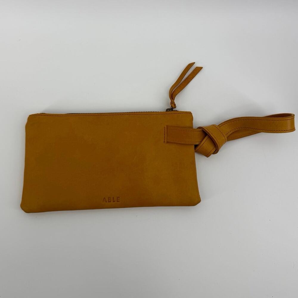 Able leather western Rachel wristlet boho